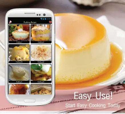 Pudding Recipes android App screenshot 4